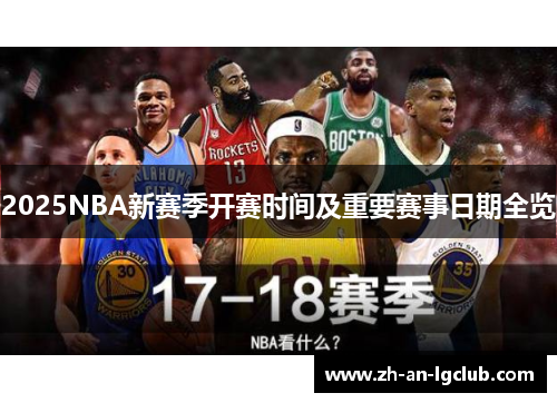 2025NBA新赛季开赛时间及重要赛事日期全览 2025NBA新赛季开赛时间及重要赛事日期全览